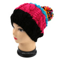 Hand Knitted Winter Warm Hat with Pineapple Design